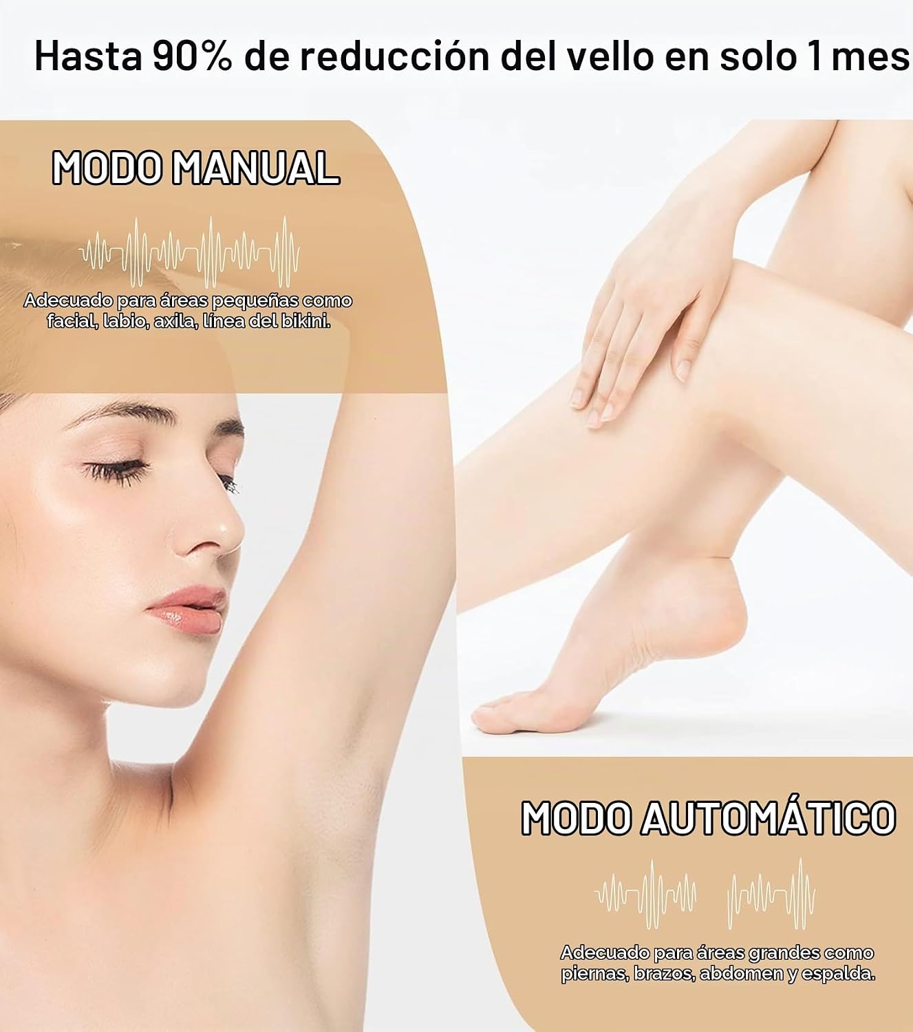Dispositivo de depilación láser IPL para mujeres y hombres, removed...