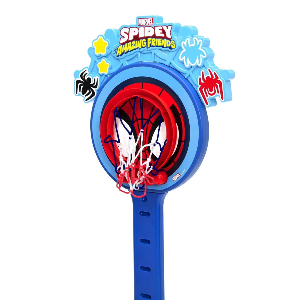 Spidey and His Amazing Friends - Juego de baloncesto de plástico de...