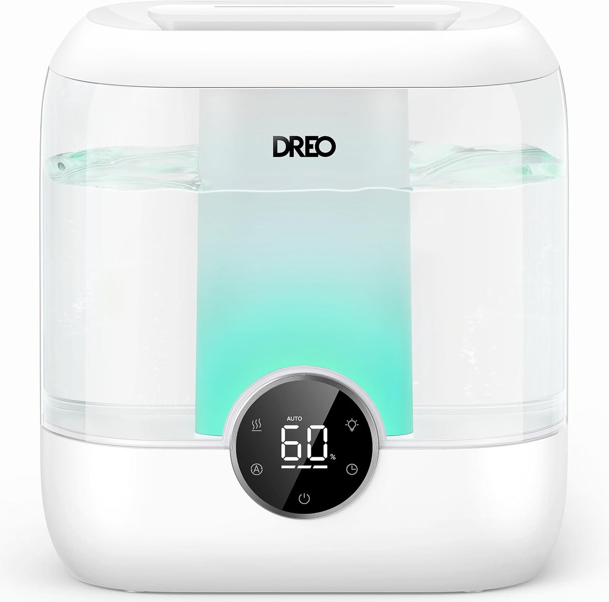 Dreo Humidificadores de llenado superior de 6 L para dormitorio, ti...