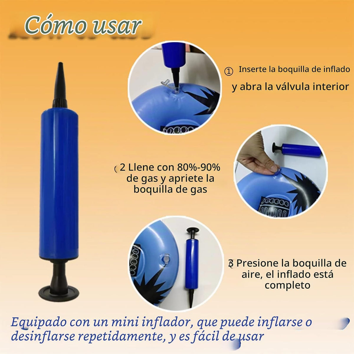 smilixin Paquete de 22 guitarras inflables, guitarra inflable, jugu...