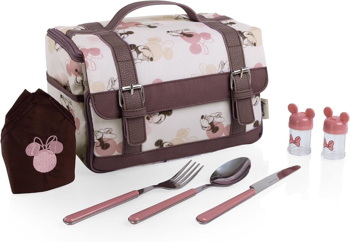 Picnic TIME Disney Minnie Mouse - Juego de lonchera y picnic con co...