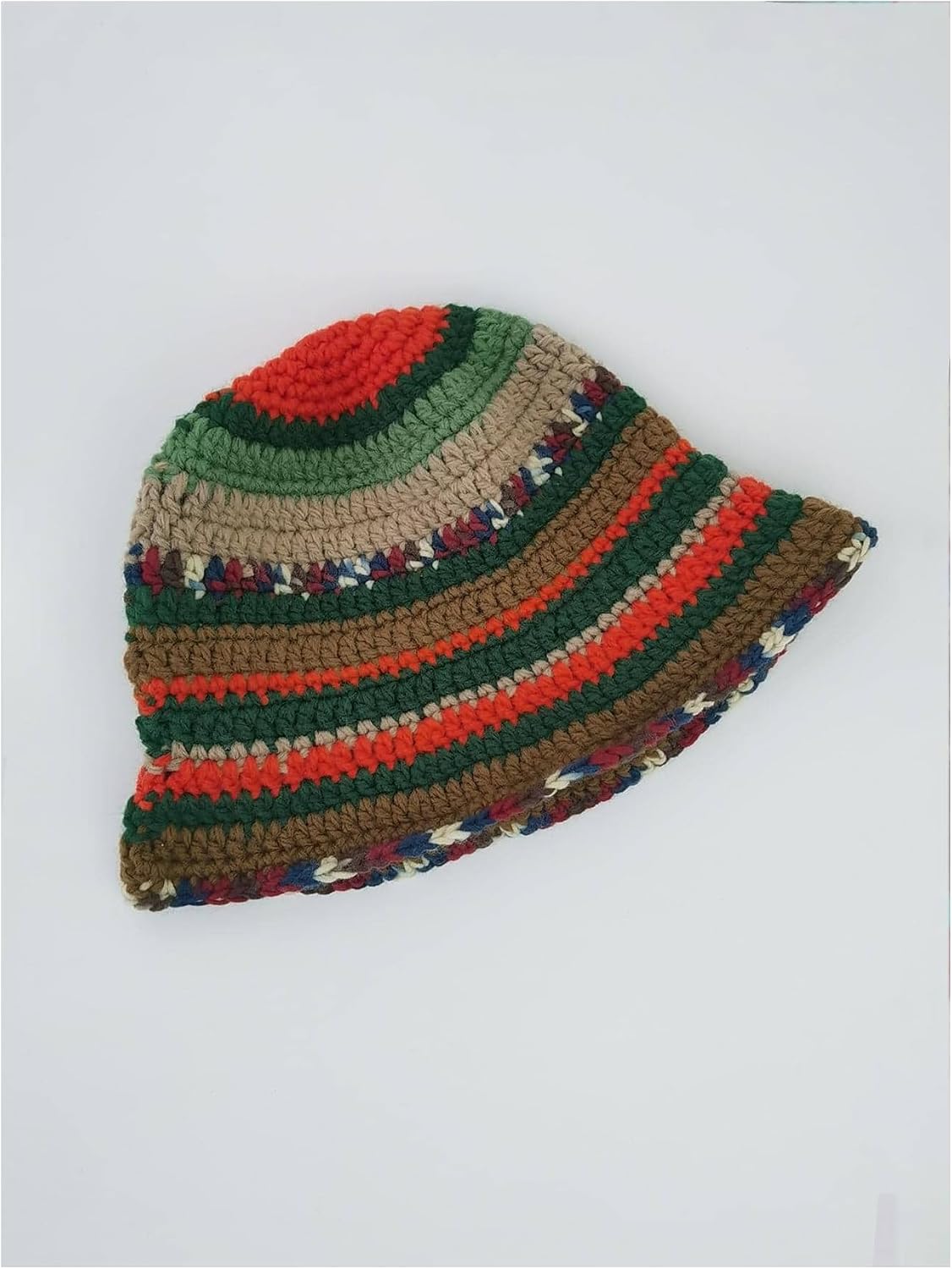 GORGLITTER Gorros de ganchillo para mujer, gorro de punto con bloqu...