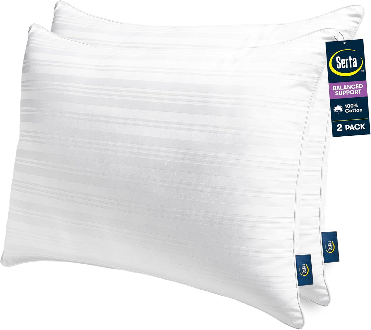 Serta Down Illusion - Almohadas suaves y hipoalergénicas para dormi...
