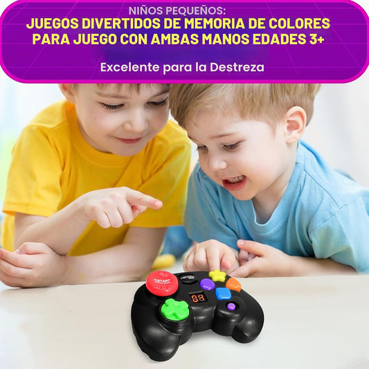 Controlador de juego de memoria portátil iluminado para niños de 4...