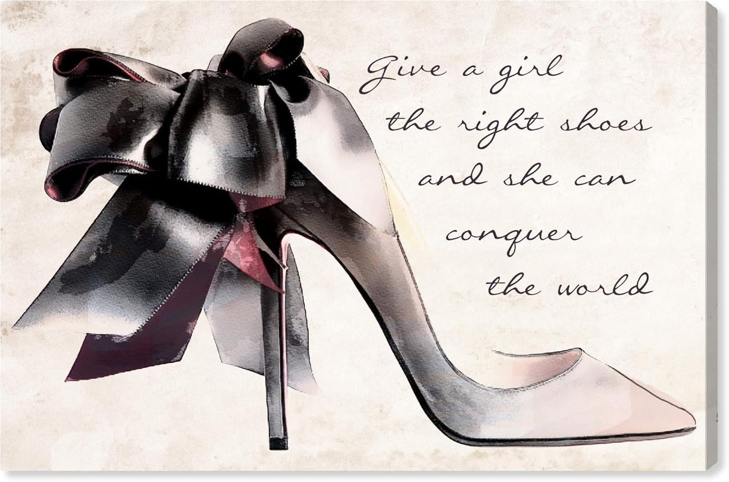 The Oliver Gal Artist Co. Lienzo decorativo para pared con texto en...