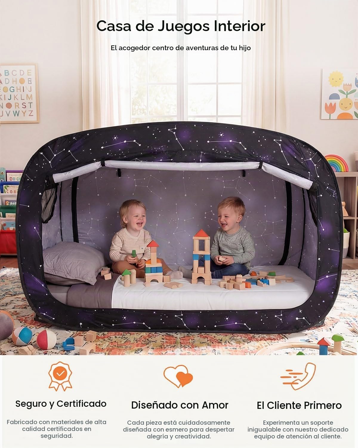 Poray Tienda de campaña emergente para bebé Tienda de privacidad pa...