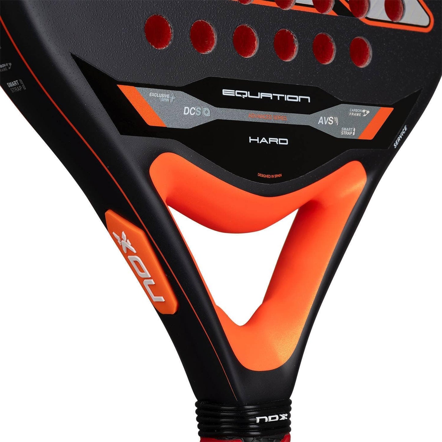 NOX Raqueta de pádel Ecuación Hard 2026 | Pala Padel de Forma Redon...