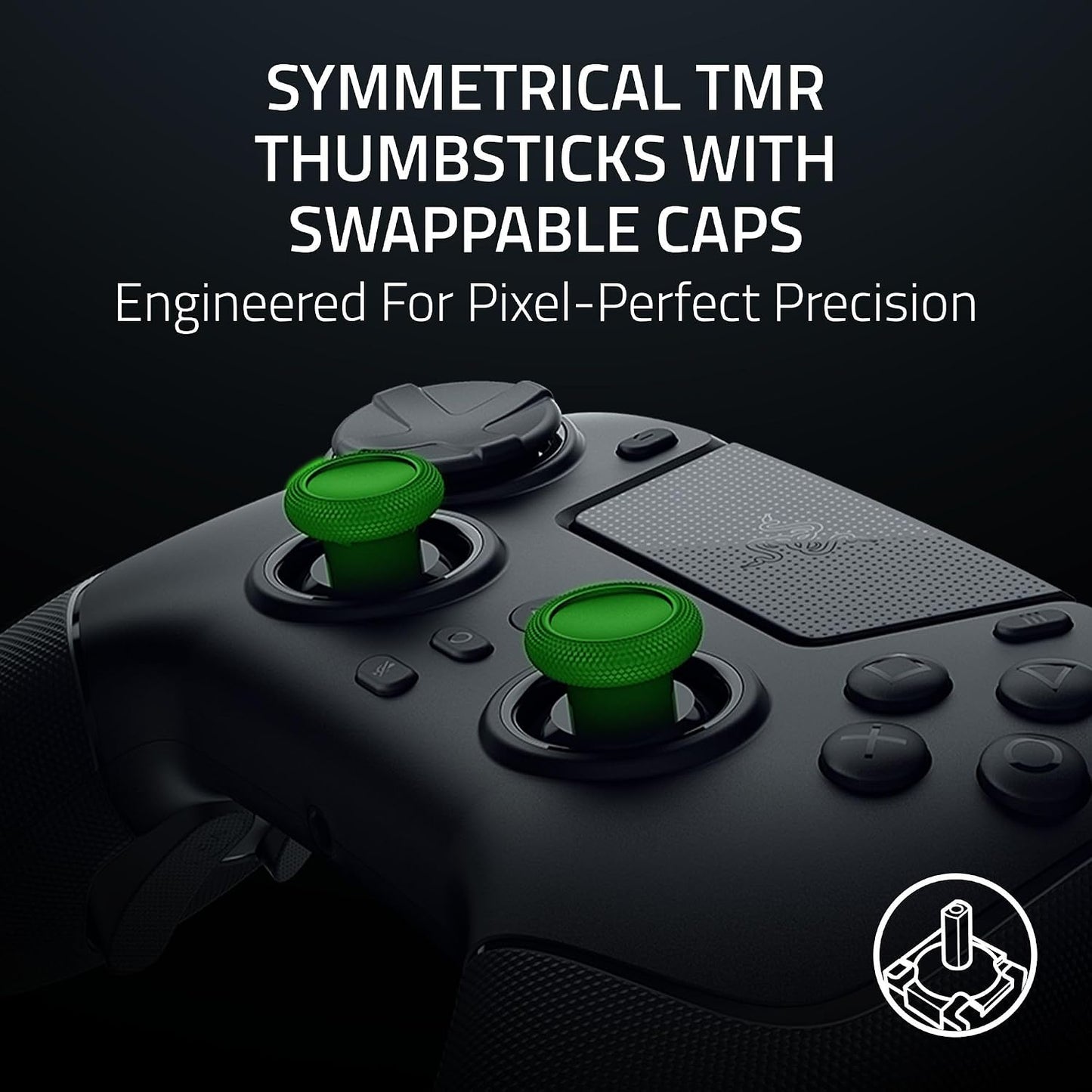 Controlador inalámbrico Razer Raiju V3 Pro con licencia oficial par...