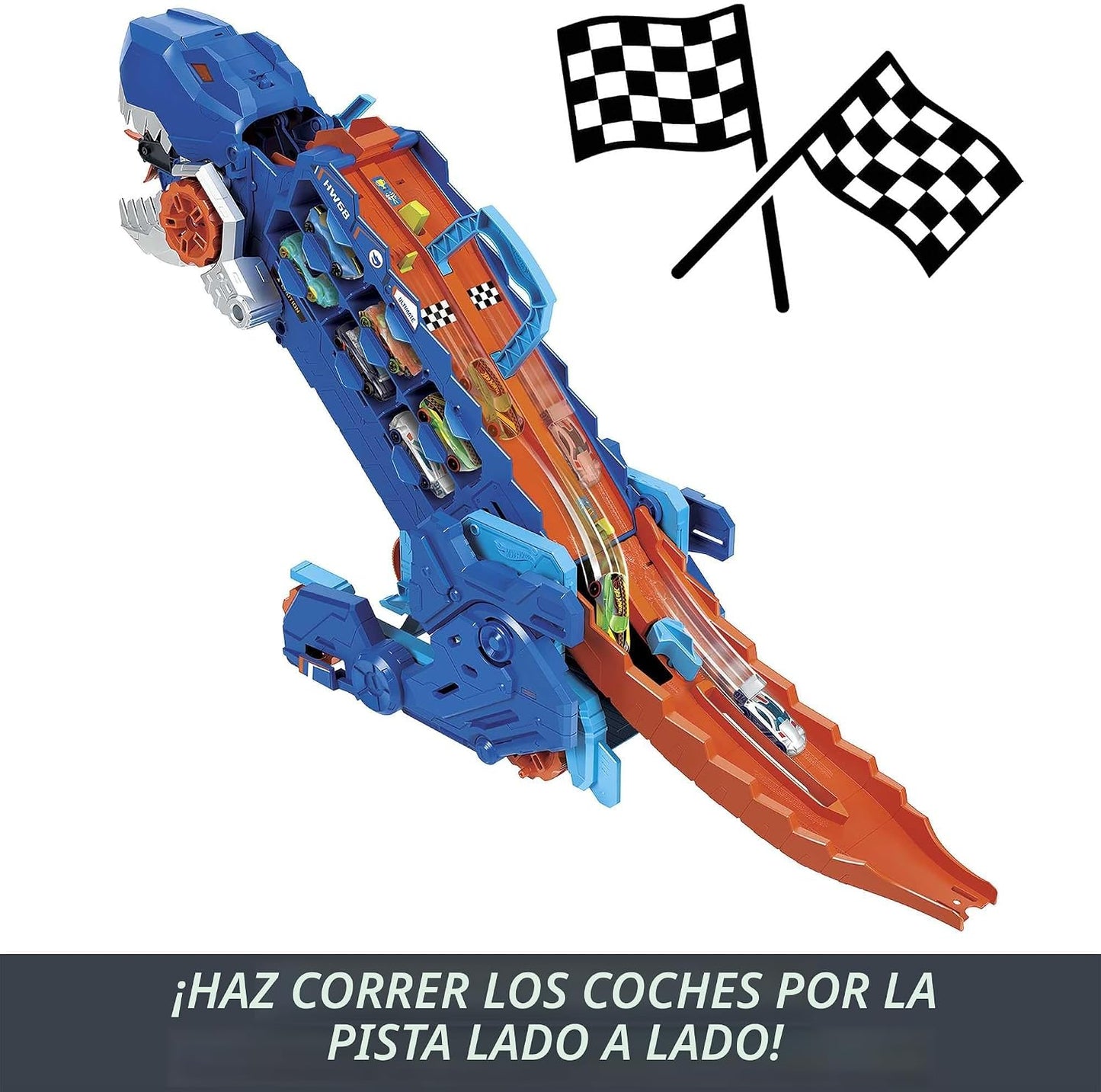 Conjunto de Pista de Carreras de Coches de Juguete Hot Wheels City,...