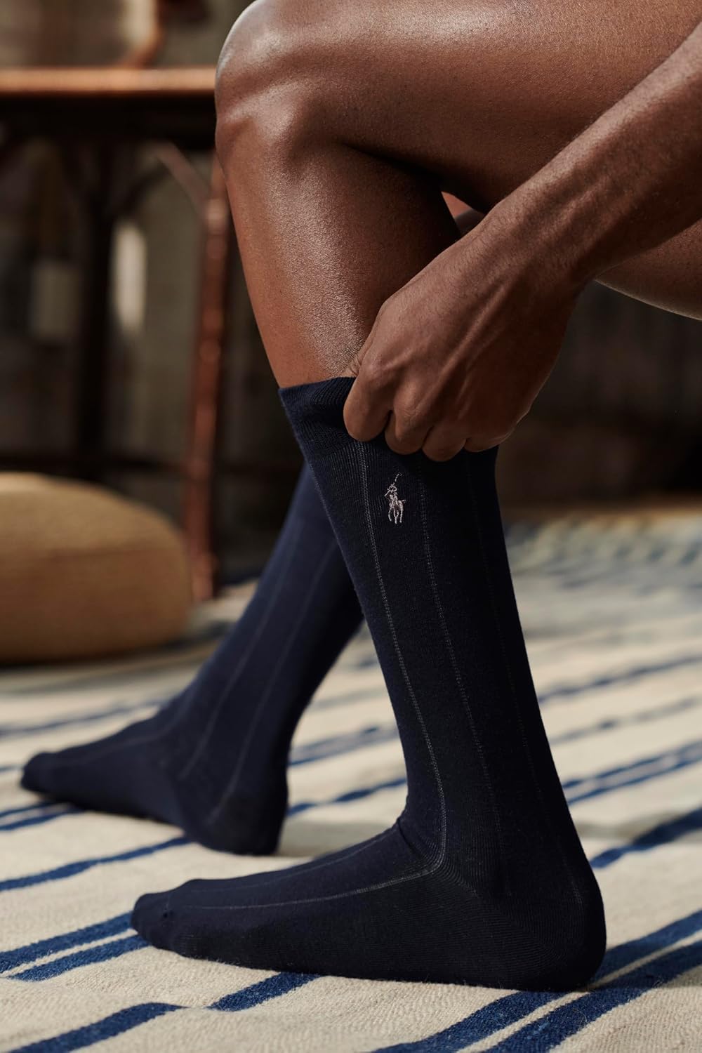 POLO RALPH LAUREN Calcetines de vestir con patrones surtidos para h...