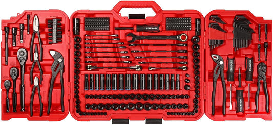 STARWORK TRUE MECHANIC™ Juego de herramientas mecánicas de 312 piez...