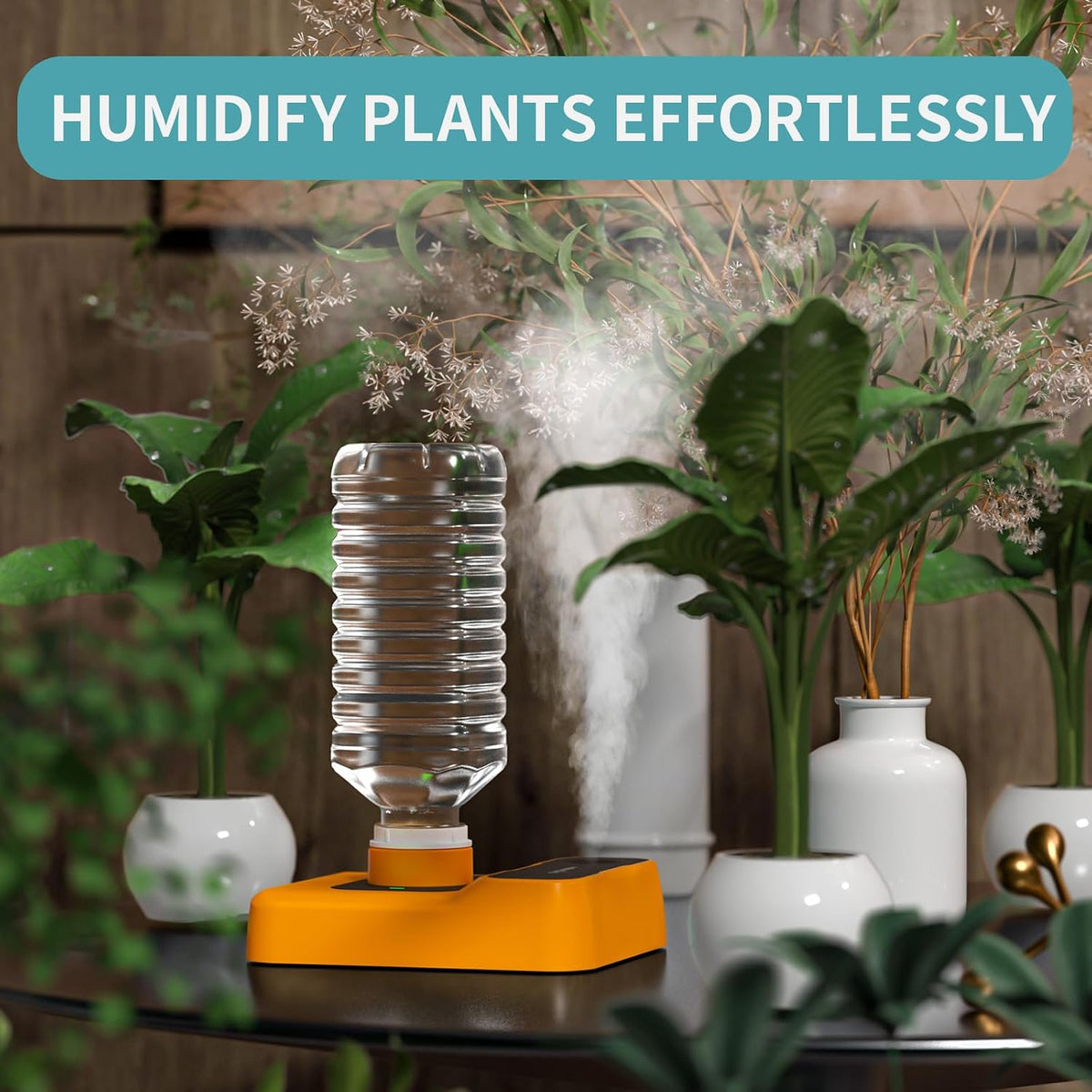 HOMDIS Humidificador de viaje, pequeño humidificador portátil para...