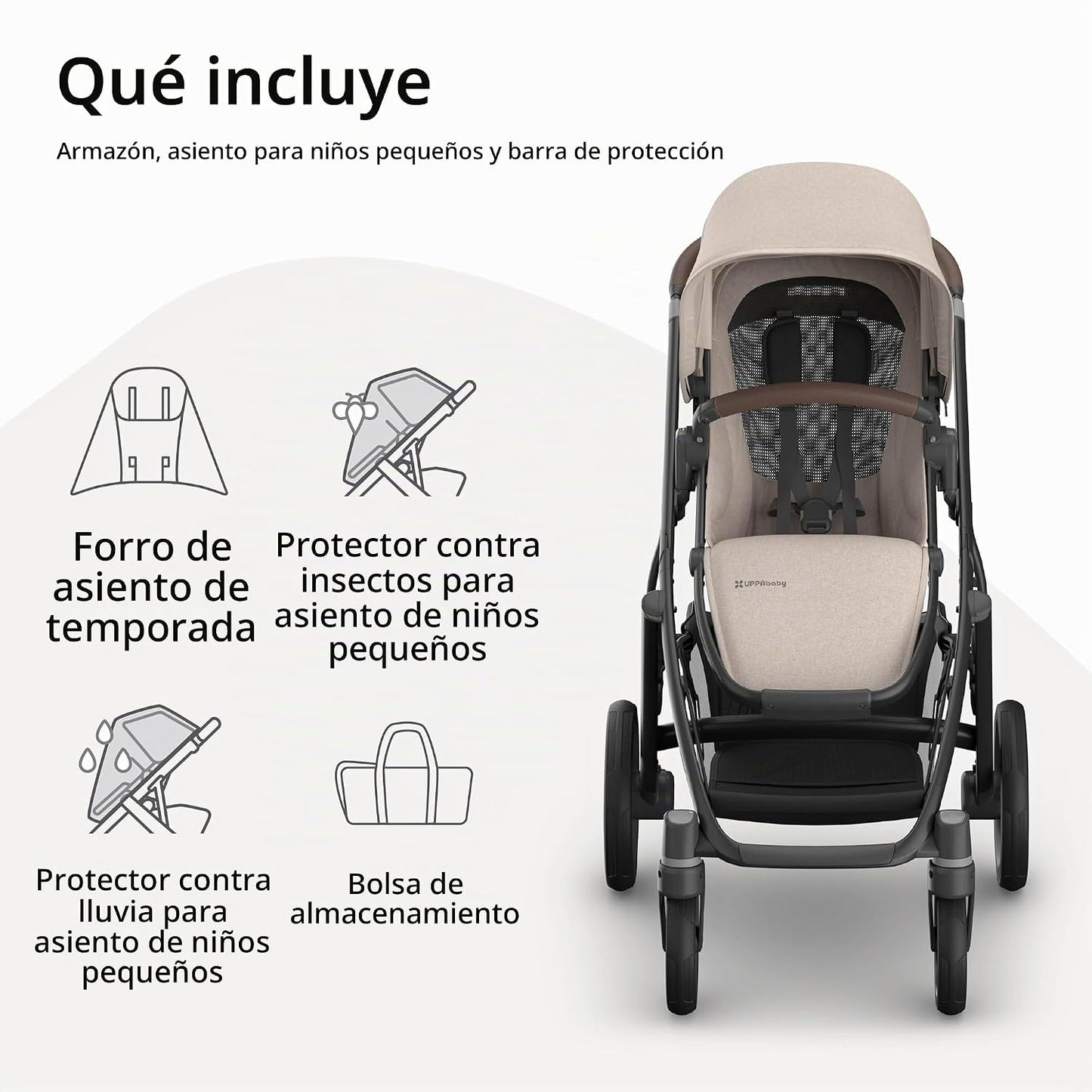 UPPAbaby Vista V3 Cochecito convertible individual a doble - Ada |...