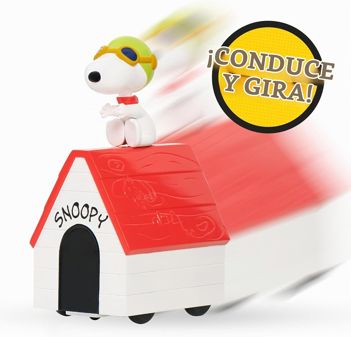 Juguete de control remoto Peanuts Flying Ace - Vehículo RC Snoopy D...