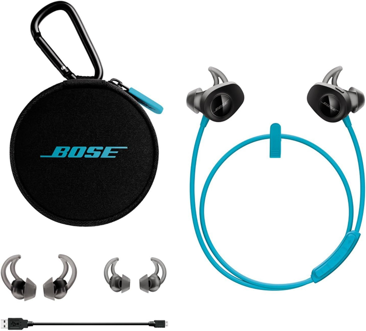 Bose SoundSport - Auriculares inalámbricos, color aguamarina (renov...