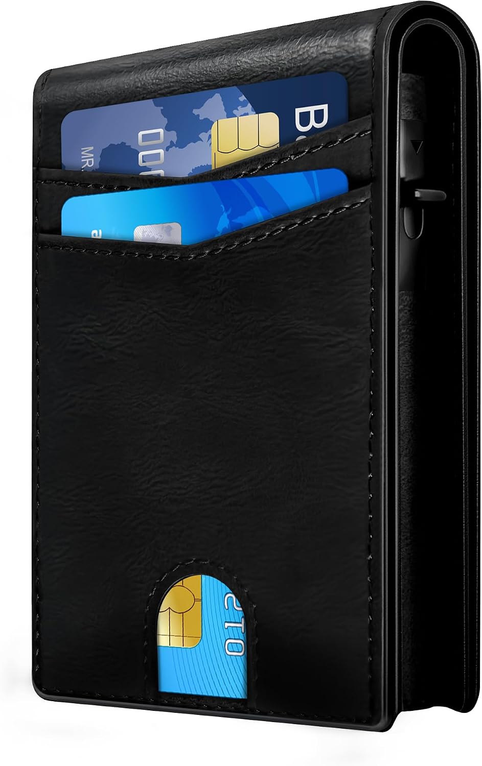 QLD Cartera para hombres \u2013 Bloqueo RFID [funcional y práctico]...
