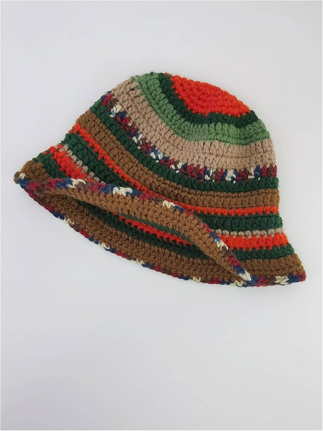 GORGLITTER Gorros de ganchillo para mujer, gorro de punto con bloqu...