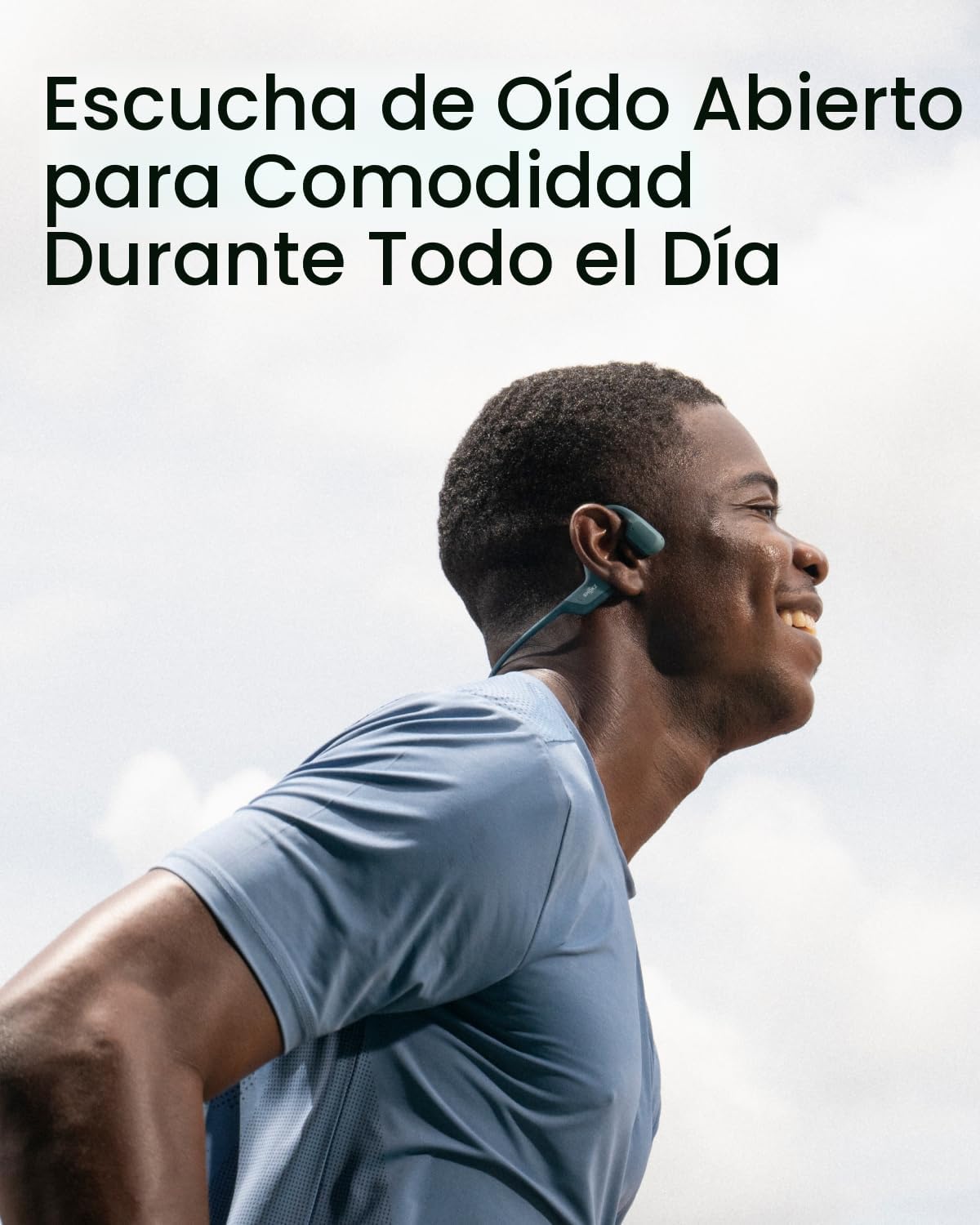 SHOKZ OpenRun Pro - Auriculares de conducción ósea, auriculares dep...