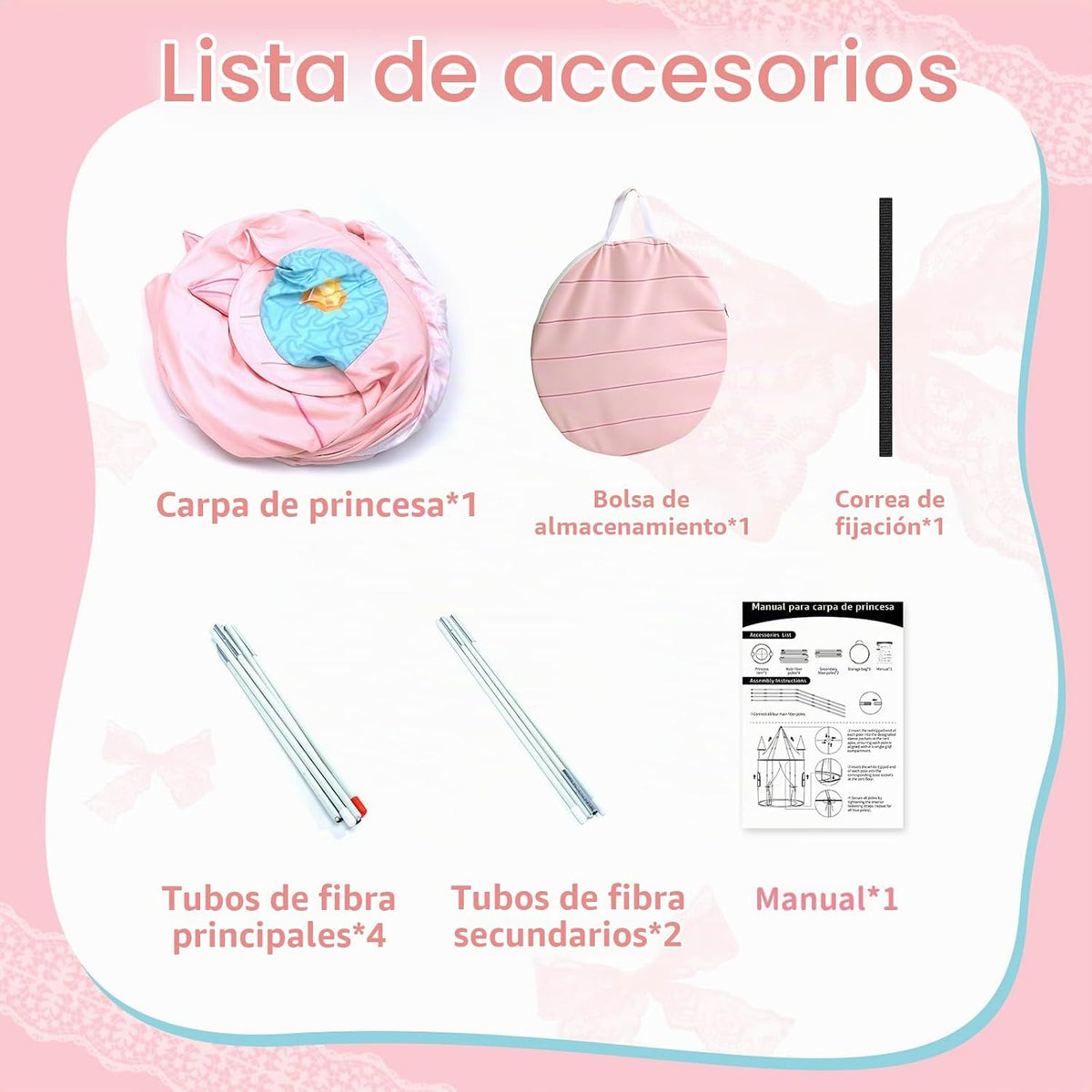 Skirfy Tienda de Juego para Niñas Niñas Pequeñas Tiendas de Princes...