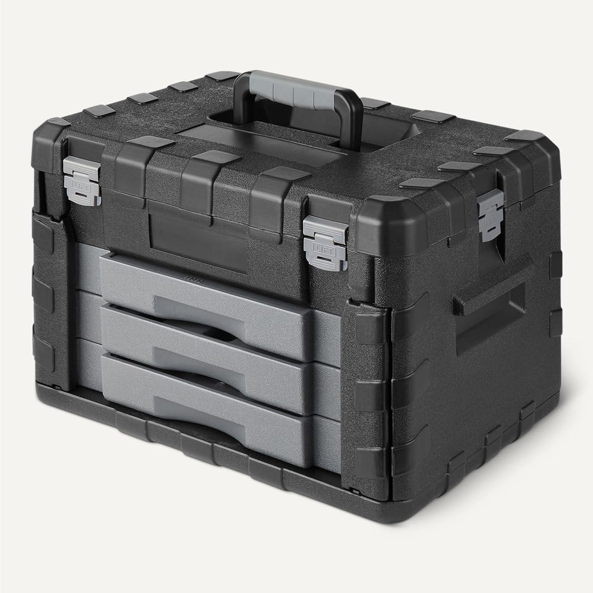 Amazon Basics - Juego de llaves mecánicas de 287 piezas con trinque...
