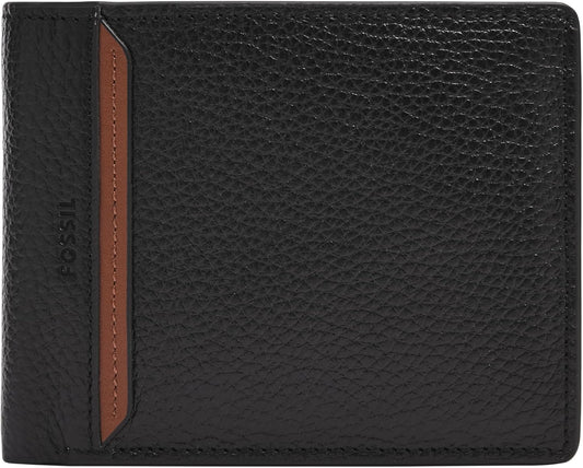 Fossil Cartera para hombre, Huntington Cartera de cuero para hombre...
