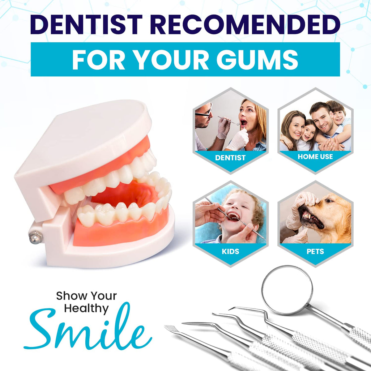 Dental Duty Herramientas Dentales, Raspador Dental para Herramienta...