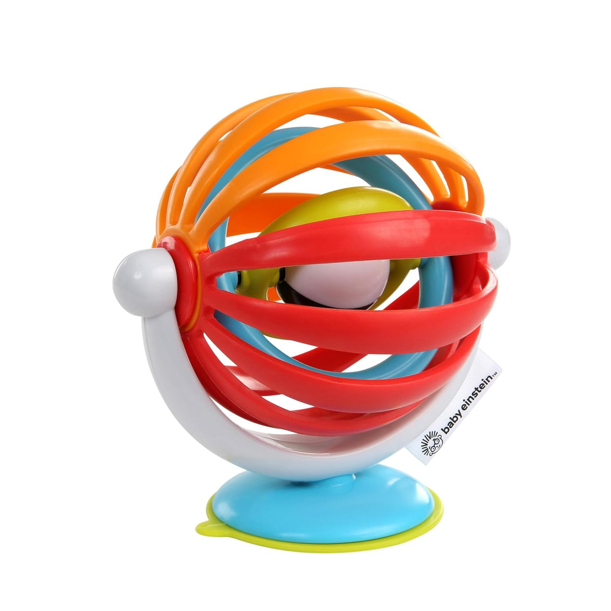 Baby Einstein Sticky Spinner - Juguete de actividades para silla al...