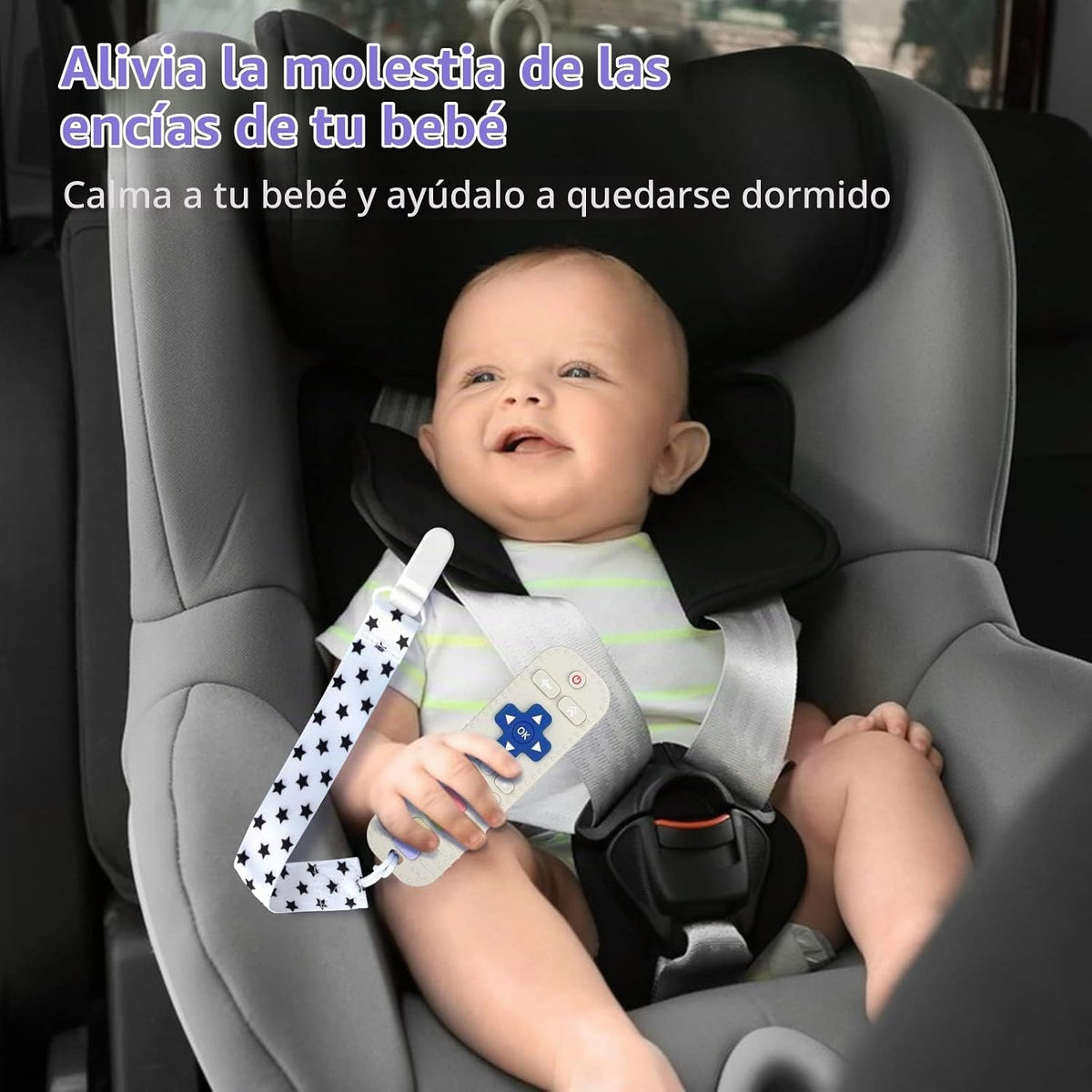 Chuya Juguete de silicona para bebés, juguete para masticar forma d...