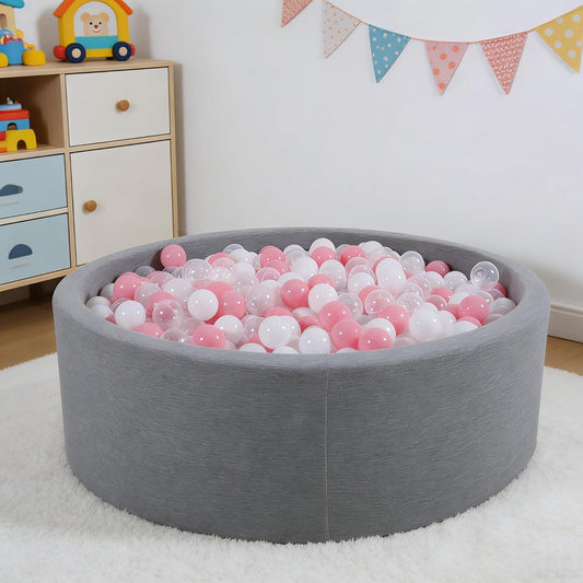 Heopeis Pelotas de Plástico Suave para Piscina de Pelotas, 100 200...