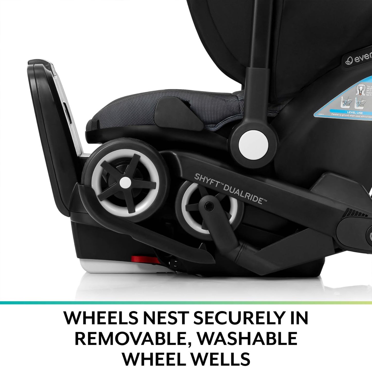 Shyft DualRide con almacenamiento Carryall Combo de asiento infanti...