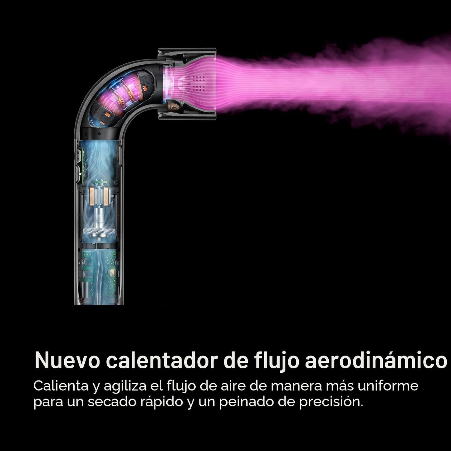 Edición limitada Dyson Supersonic r™ Secador de pelo en cerámica al...