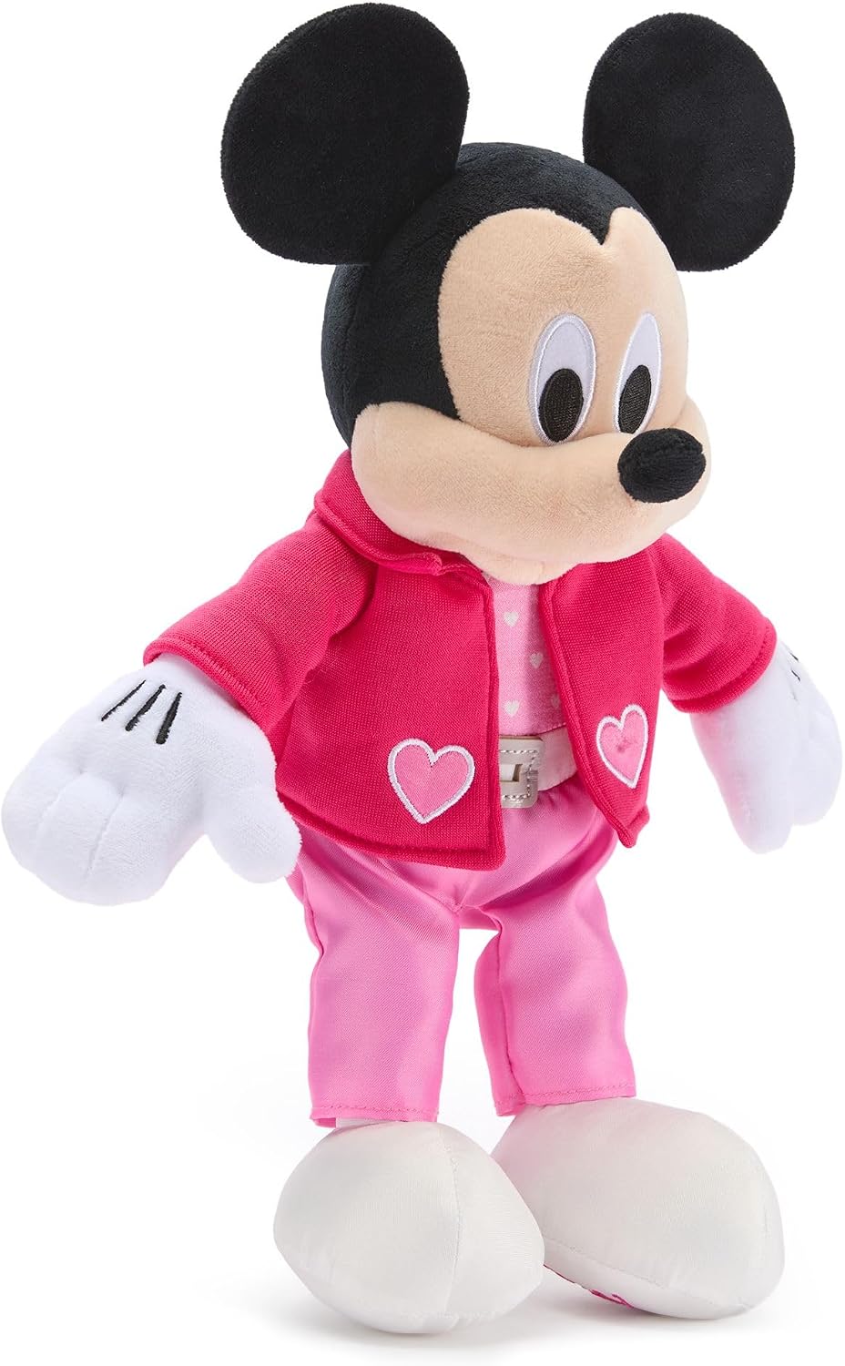 Disney Store Peluche oficial de Mickey Mouse en traje de ocio retro...