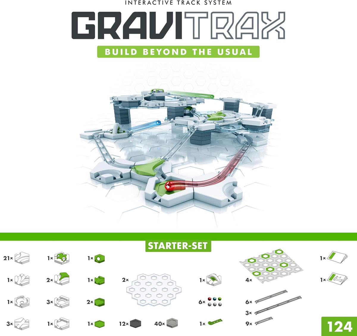 Ravensburger GraviTrax - Juego de iniciación \u2013 Gravedad y márm...