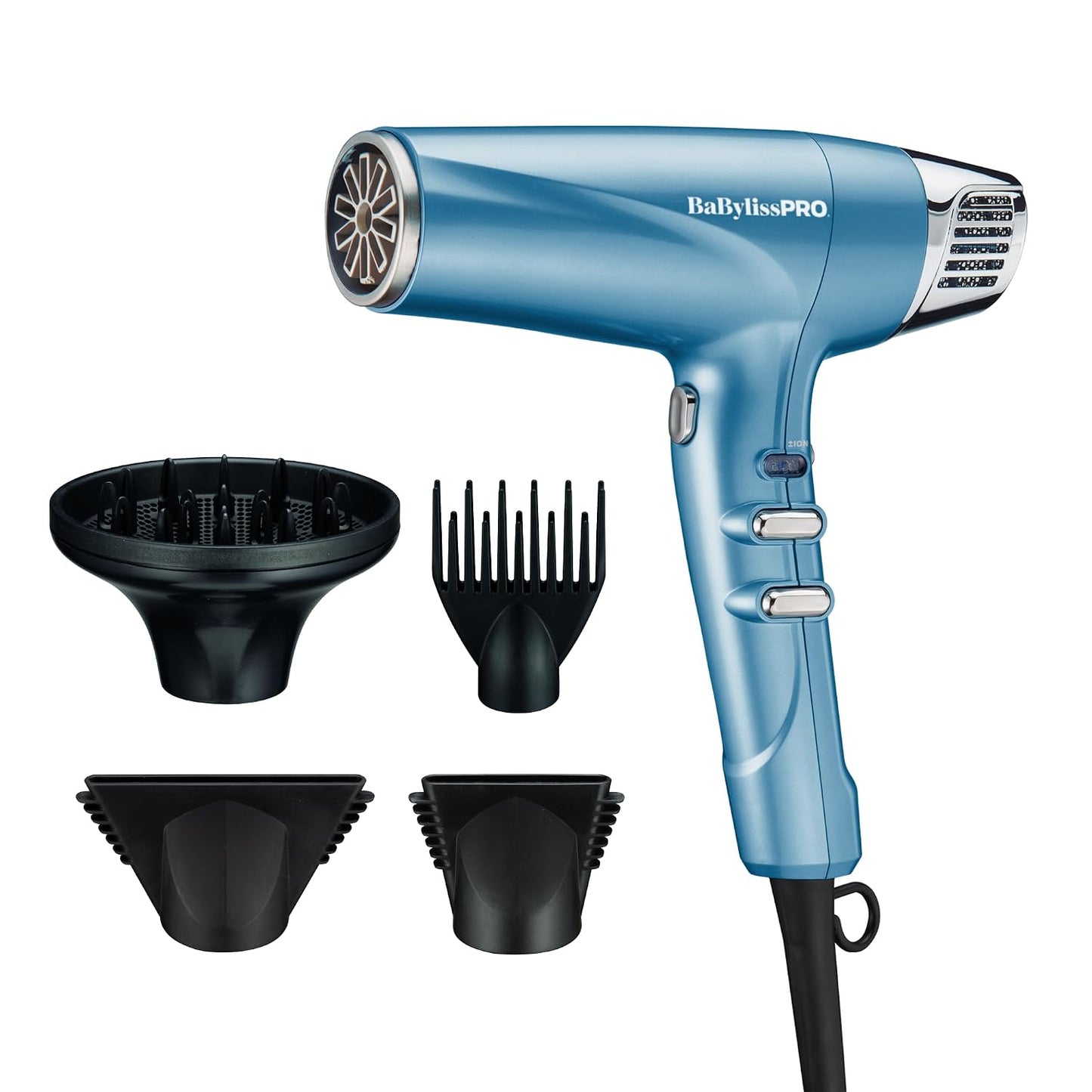 Secador de pelo BabylissPRO Nano Titanium, secador profesional de 1...
