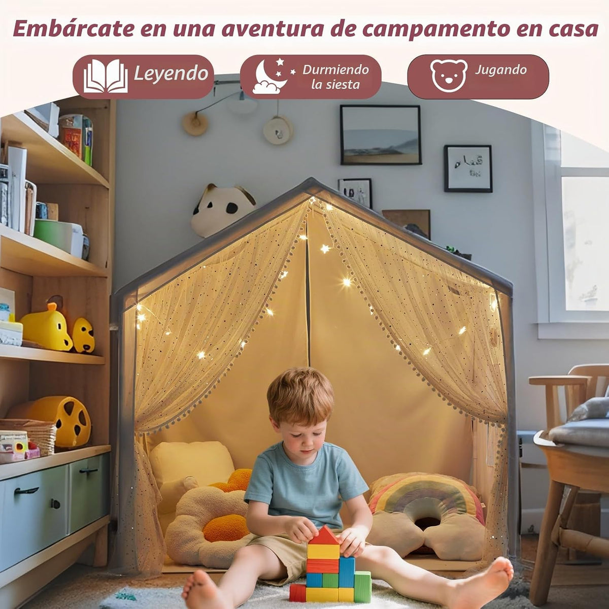 Tienda de campaña para niños, tienda de campaña para niños pequeños...