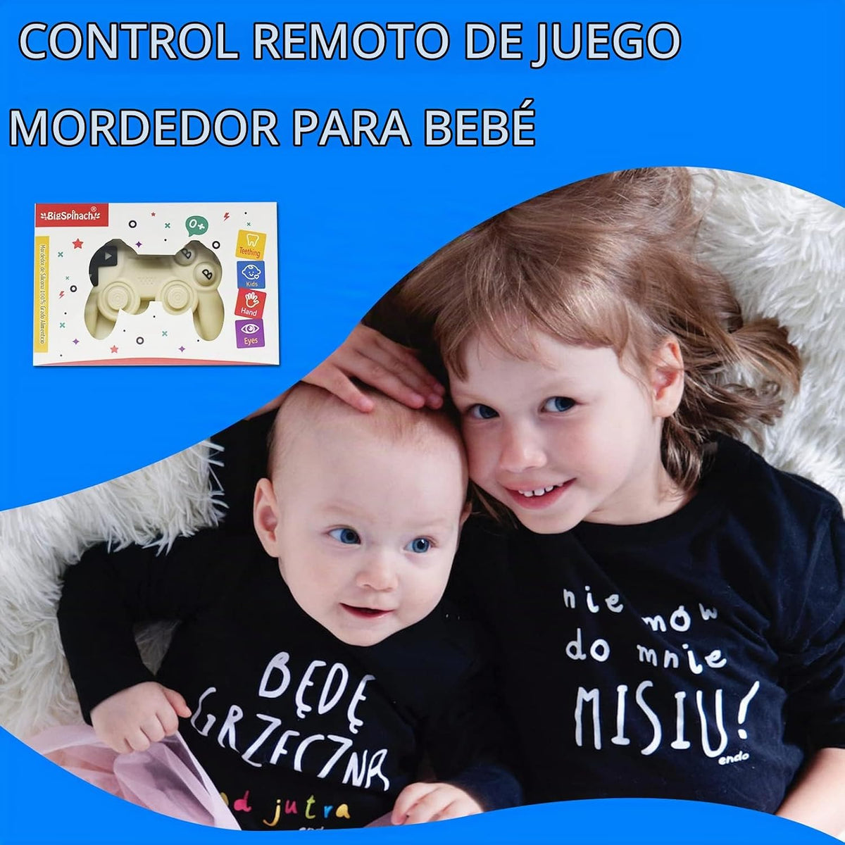 Juguetes de dentición con control remoto genial para bebés de 0-6 y...