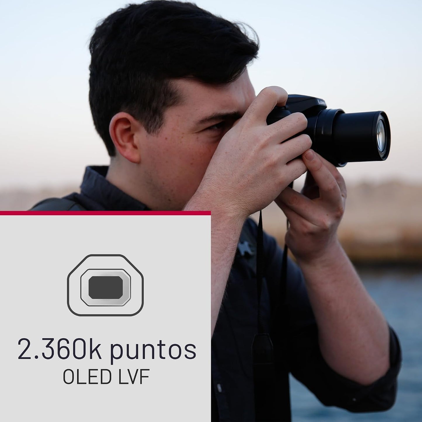 Panasonic LUMIX FZ80D - Cámara digital para apuntar y disparar, gra...