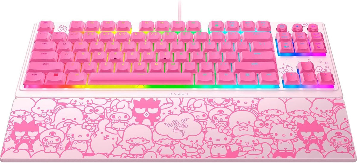 Razer Teclado para juegos Ornata V3 TKL, edición Hello Kitty &amp;...