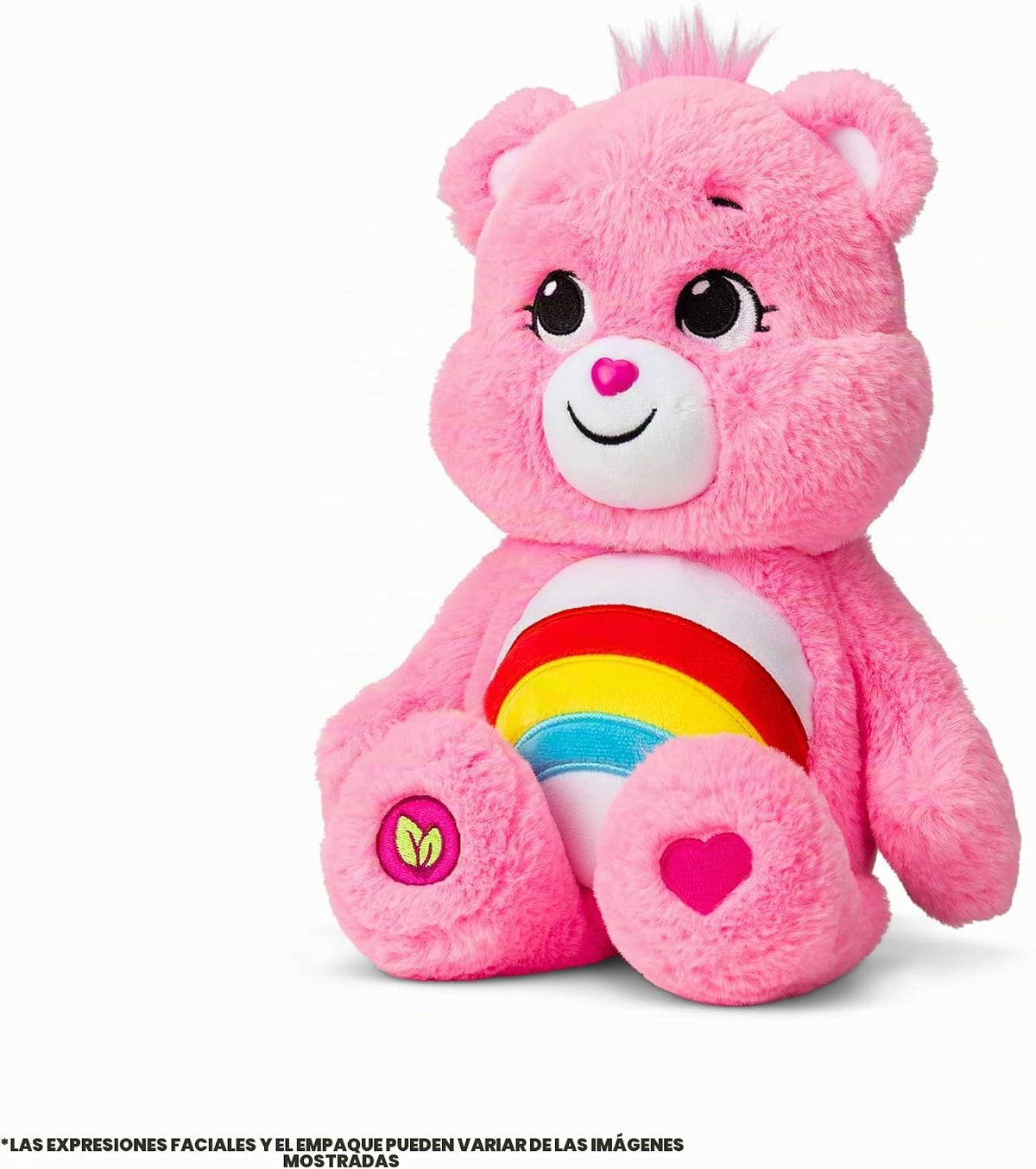 Care Bears Peluche Cheer Bear de 14" - Tamaño Mediano - Peluche...