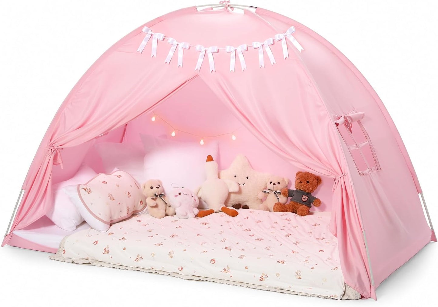 Modernus Tienda de campaña para cama individual para niños, toldo d...