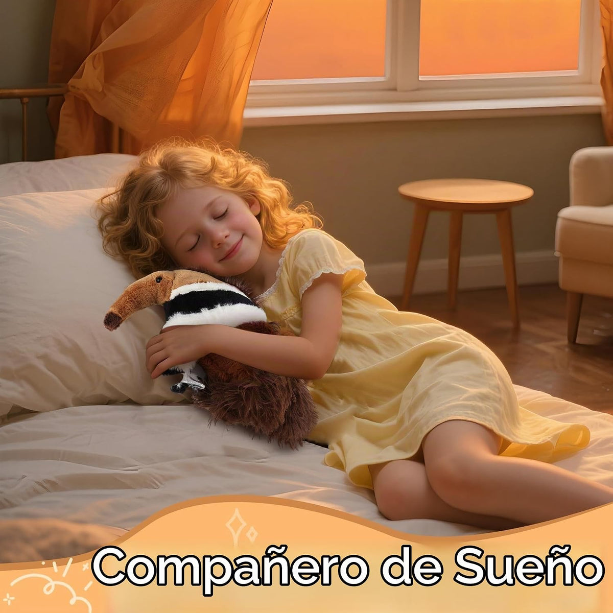Animal de peluche de hormiguero, juguetes de peluche de hormiguero...