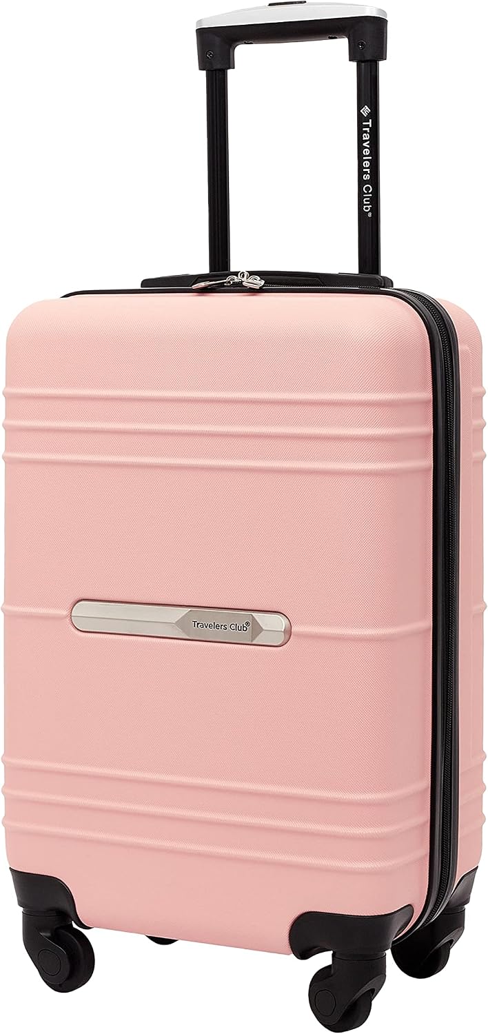 Travelers Club Equipaje de mano Richmond Spinner de 22", Oro rosa