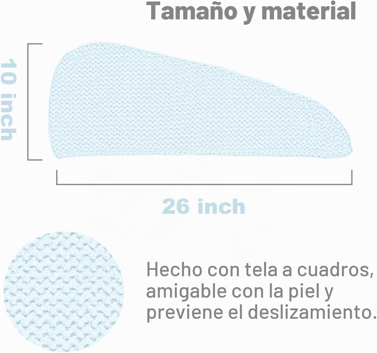 Kldnkig - Toalla de microfibra para pelo de mujer: Relleno ideal pa...