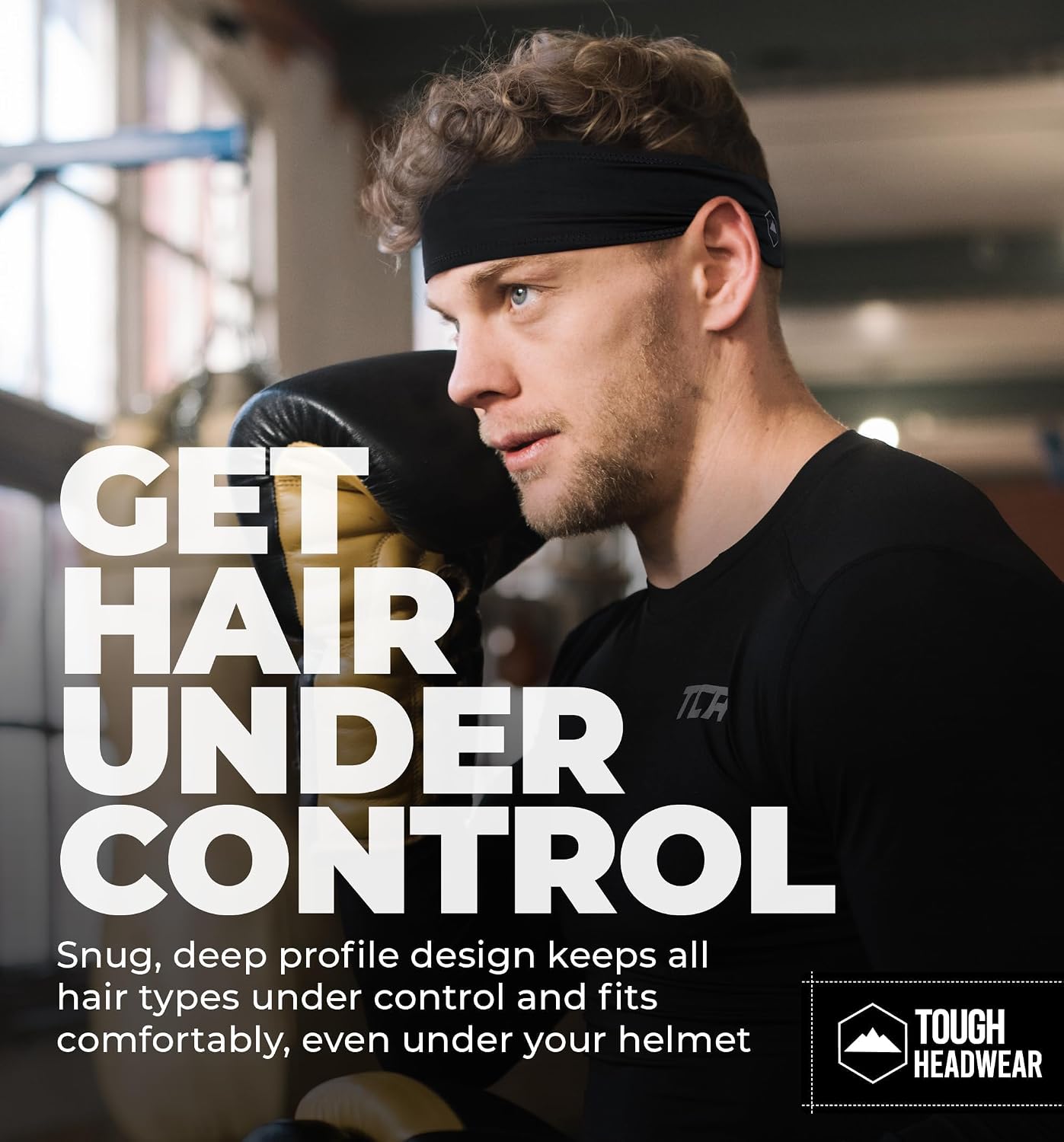 Diadema para hombre Tough Headwear | Diademas para el sudor para ho...