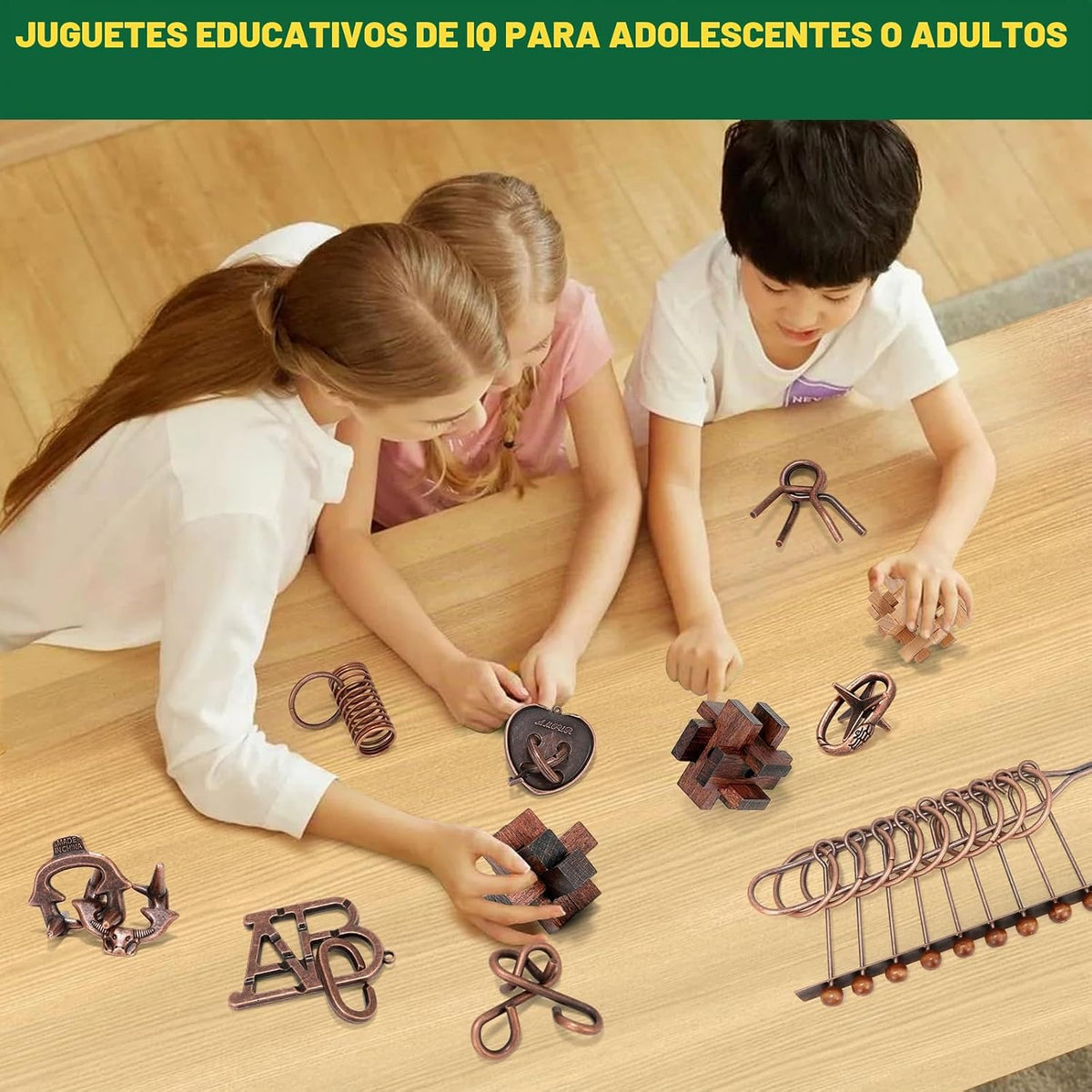24 piezas de rompecabezas de cerebro para adultos - Juegos de rompe...