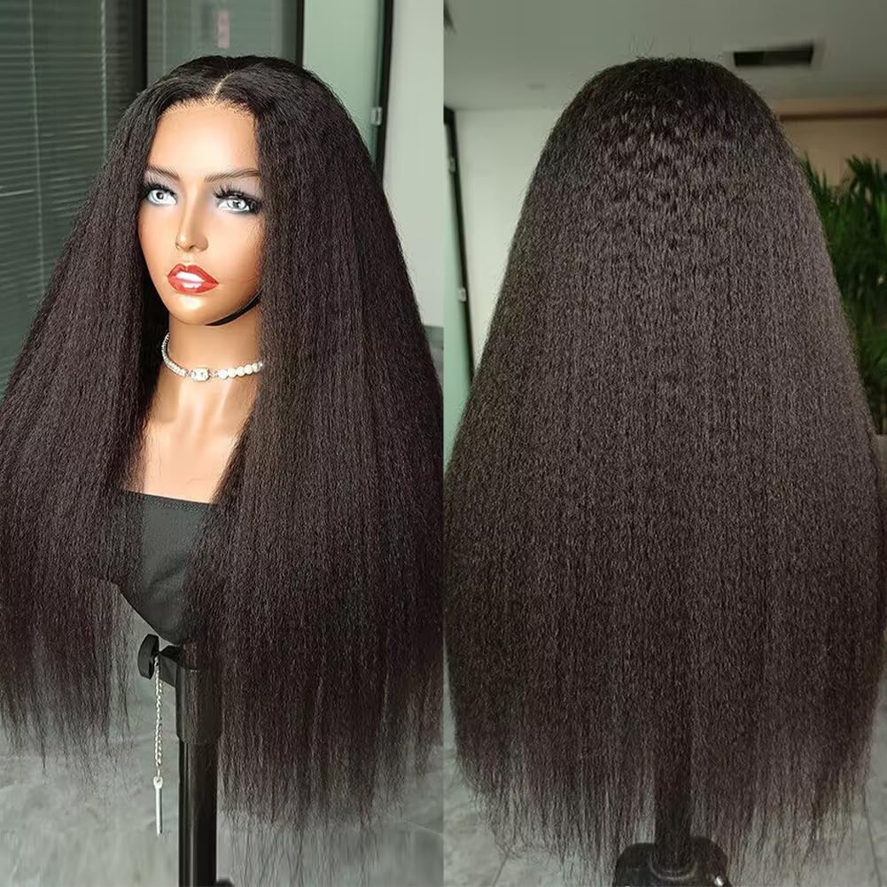 Veravicky - Peluca de cabello humano lacio tipo afro para mujeres d...