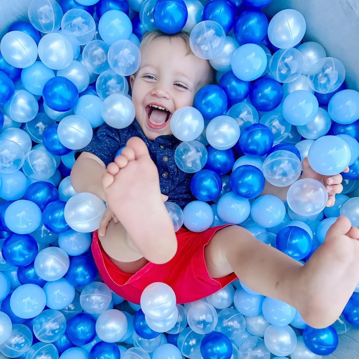 GOGOSO Bolas para corral de bolas para niños pequeños plásticos acc...