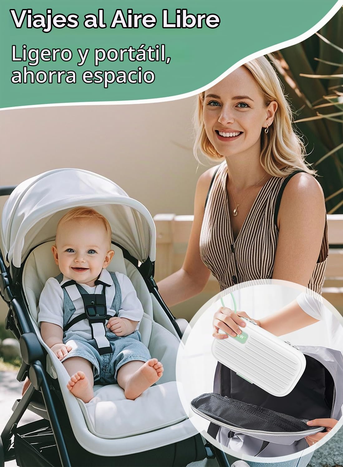 Yasew Limpiador eléctrico de cepillo para botellas, juego de viaje...
