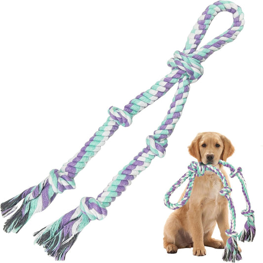 AmaCielo Juguetes de cuerda para perros para masticadores agresivos...