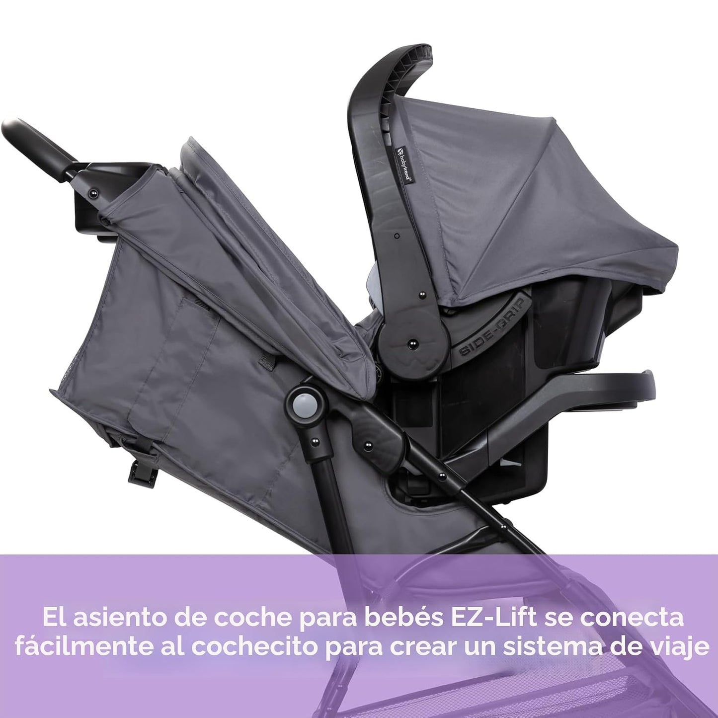 Baby Trend Venture - Sistema de viaje para cochecito de 3 ruedas, c...